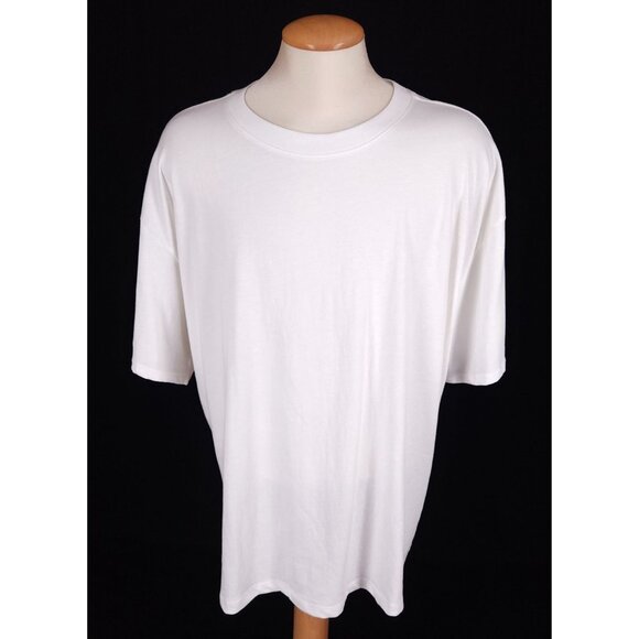 Fear of God ESSENTIALS Crewneck T-Shirt Size XXL Mens White - Picture 2 of 12